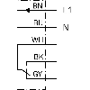 Cellule Bar. reflex RELAIS P=15m Pot. PinPoint LO/DO / Câble 5m