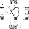 Cellule Bar. reflex PNP P=6,5m Pot. PinPoint LO/DO / M12 4P