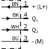 Cellule Bar. reflex PNP P=6,5m Pot. PinPoint LO/DO / M12 4P