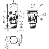 Cellule Barrage M18 PNP P=15m Pot. IR LO/DO Plast. Axial / M12 4P