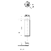 Cellule Directe M18 TRIAC NF P=200mm M12 4P