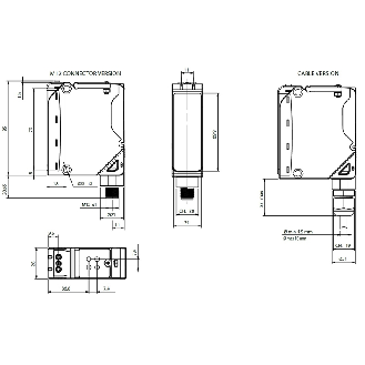 Cellule EAP RELAIS P=2,5m 24-240VAC/24-60VDC Tempo Désembuage Bornier-Lire la description