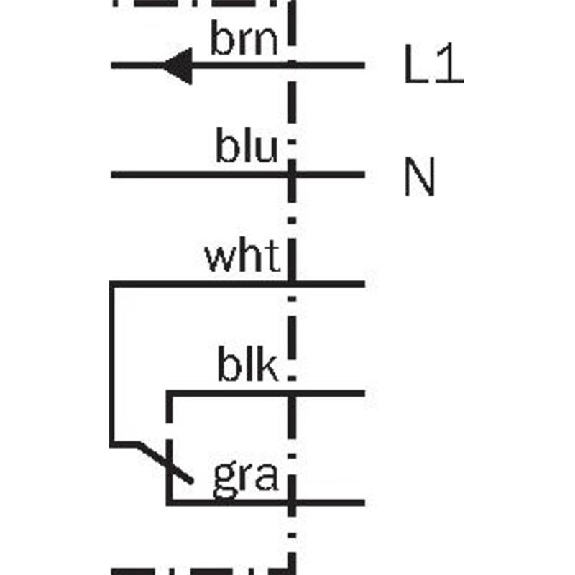 Cellule Directe RELAIS P=1,3m Pot. PinPoint LO/DO 24-240V / Câble 2m-Lire la description