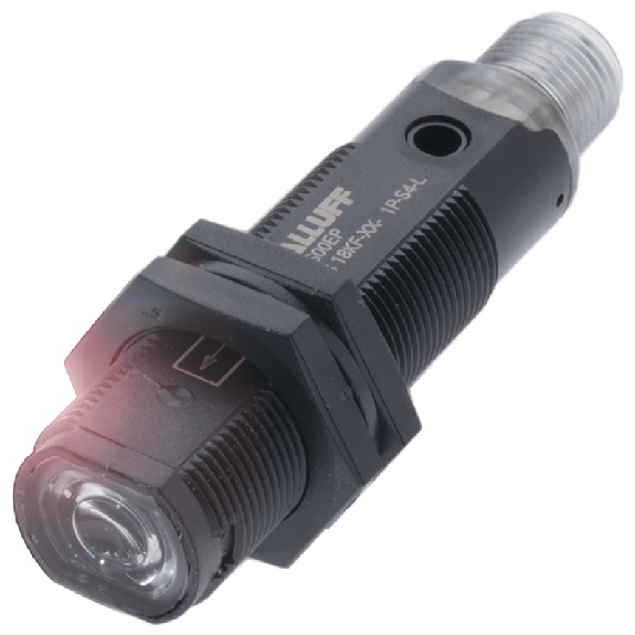 Cellule Barrage (E) M18 P=60m Laser Plast. Axial / M12 4P-Lire la description