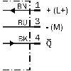 Cellule Bar. reflex PNP/NPN P=4,5m PinPoint DO / M08 3P