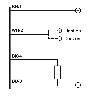 Cellule EAP PNP P=600mm Pot. LR LO/DO / M12 4P