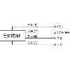 Cellule Barrage (E) P=40m Laser / M12 4 P