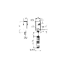 Cellule Directe NPN P=200mm Pot. LO / M08 3P+C