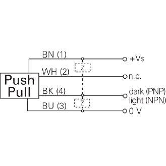 Cellule EAP Push-Pull P=50mm DO IO-Link / M08 4P+C-Lire la description