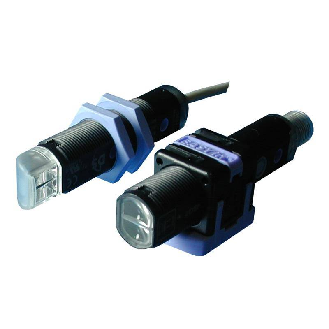 Cellule Barrage (R) M18 NPN P=18m IR LO/DO Plast. Radial / Câble 2m-Lire la description