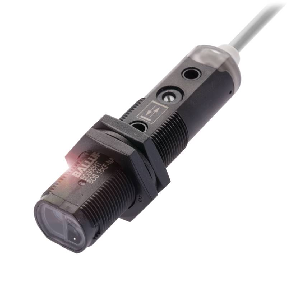 Cellule Bar. reflex M18 PNP P=16m Pot. Laser LO/DO Plast. / Câble 2m-Lire la description