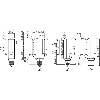 Cellule Barrage (E+R) PNP P=10m PinPoint LO/DO E. test / Câble 2m