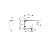 Cellule Bar. reflex PNP P=5m LR DO Métal 10-30Vdc / Câble 2m