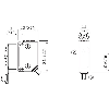 Cellule Barrage PNP P=33m Pot. LO/DO / Câble 2m