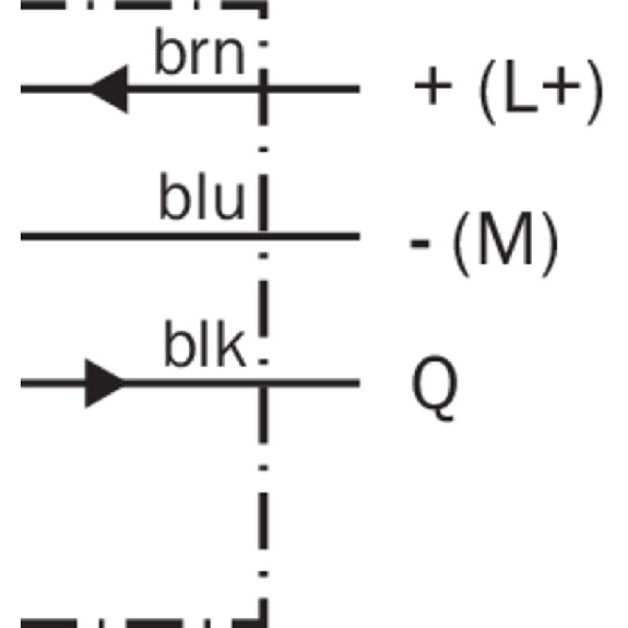 Cellule EAP PNP P=66mm PinPoint DO 10-30Vdc / Câble 2m-Lire la description