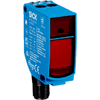 Cellule EAP PNP/NPN P=2.5m Laser LO / M12 5P-Lire la description