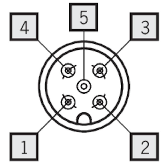 Fdc monopiste de précision N01, Poussoir à galet, SPDT, M12 5P-Lire la description