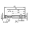 Cellule Directe M12 PNP P=200mm LO/DO Métal Axial / M12 4P