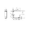 Cellule Bar. reflex PNP P=7,3m Pot. LR LO/DO 10-30Vdc / Câble 2m