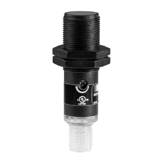 Cellule Bar. reflex M18 PNP P=3,5m Pot. LR LO/DO Plast. Axial /M12 4P-Lire la description