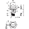 Cellule Bar. reflex M18 PNP P=7.2m PinPoint LO Métal Axial / M12 3P
