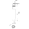 Cellule Bar. reflex M18 PNP P=30m Laser LO/DO Plast. Radial M12 4P