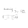 Cellule Bar. reflex M18 NPN P=7m LR Laiton Axial / M12 4P