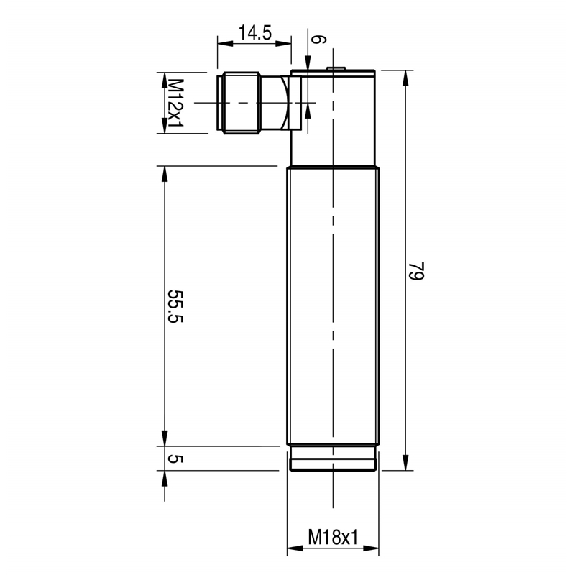 Photo.M18,NPN-NO/NC,M12 plug 90°,Diffuse Photo.M18,NPN-NO/NC,M12 plug 90°,Diffuse-Lire la description