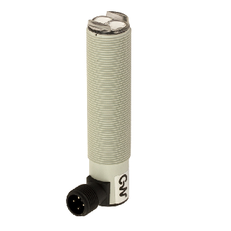 Photo.M18,NPN-NO/NC,M12 plug 90°,Diffuse-Lire la description