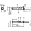 DPM Vérins rainures en T PNP NO lg29.5mm 10-30Vdc / M08 3P+C0.5m PUR