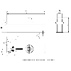 Capteur de position linéaire inductif 0...70mm 4-20mA/0-10V, M12 4P
