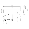Capteur de position linéaire inductif 0...133mm 4-20mA/0-10V, M08 4P