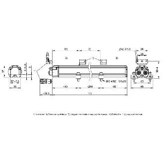 Capteur de position linéaire profilé 0400mm, Profinet-Lire la description