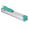 Capteur de position linéaire course 0750mm, IP40, DIN 43650 4 broches