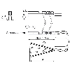 DPM Verins rainures en C 3 fils REED NO 10-30Vac/dc / M08 3P+C0.3m