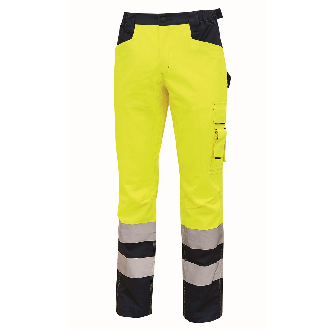 U-Power - Pantalon jaune haute visibilité LIGHT-Lire la description