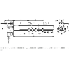 Capteur de position linéaire 0500mm, PROFIBUS-DP, brides