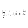 Capteur de position linéaire 0100mm, 0-10Vdc/10-0Vdc, M12 8P