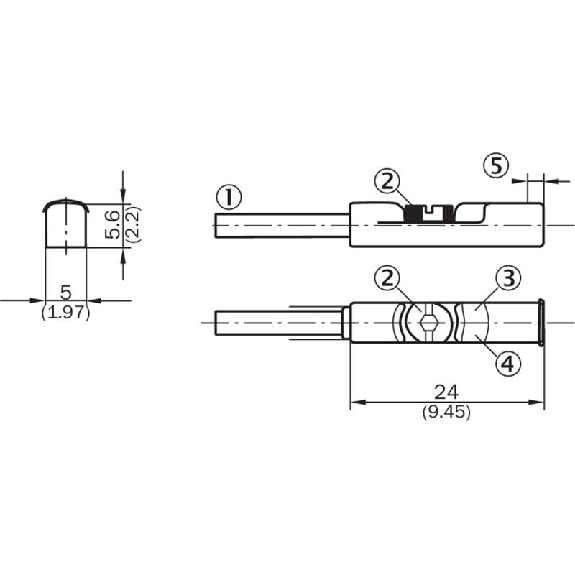 DPM Vérins rainures en T PNP NO IO-Link lg24mm / Câble 2m PUR DPM Vérins rainures en T PNP NO IO-Link lg24mm / Câble 2m PUR-Lire la description