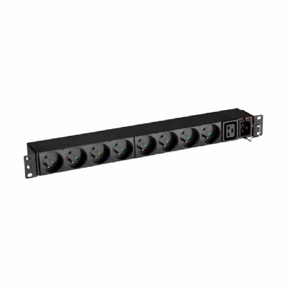 Eaton FlexPDU, 1U, entrée C20, 4kW, 16A, 200-240V, 8 prises-Lire la description
