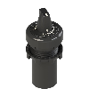 Potentiomètre montage Ø22.5mm, 47kOhm (collerette noir)