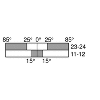 Int. de position Ex Levier antenne rotatif 1NF+1NO, 3xM20
