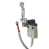 Fdc plat Levier à galet variable SPDT 5A 250VAC, câble 3m