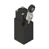 Int.de position Levier rotatif à galet Ø20mm inox 1NO+1NF, 1xPG13.5