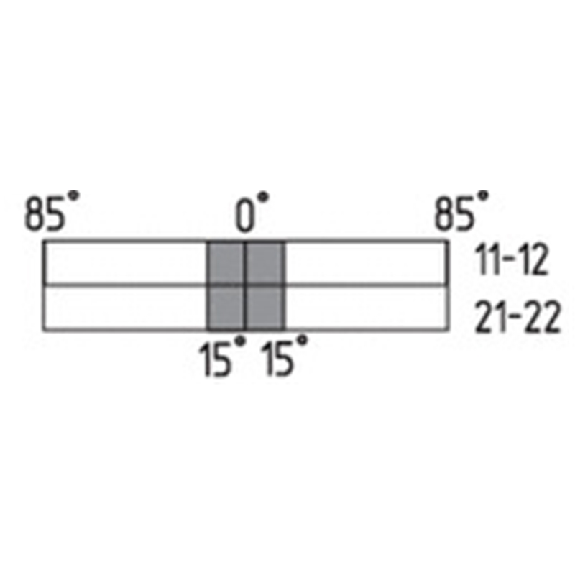 Int. de position Ex Levier antenne rotatif 2NF, 3xM20-Lire la description