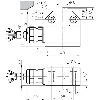Fdc monopiste de précision N01, Poussoir en toit, câble 5m