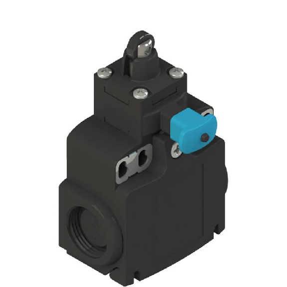 Int.de position avec réarmement Poussoir à galet 1NO+1NF, 2xPG13.5-Lire la description
