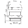 FDC EN 50047 METAL ATEX 1xM20