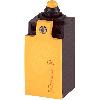 Interrupteur de position, Poussoir, Appareil de base, extensible, 1 F, 1 O, Borne à vis, jaune, Matière isolante, -25 - +70 °C, IP66, IP67
