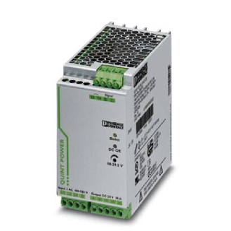 Alim. à découpage 24VDC 20A 480W, 3PH 400-500VAC, bornes à vis-Lire la description